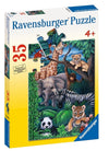 Animal Kingdom by Gail Gastfield 35pcs Puzzle