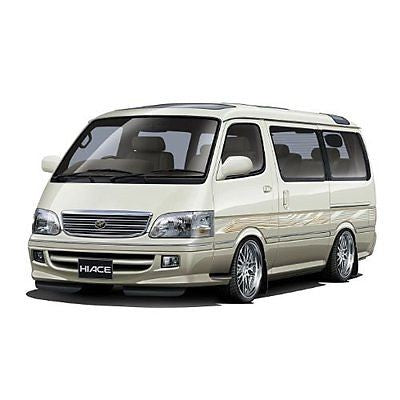 Aoshima 1/24 100 Type Hiace Wagon Super Custom Limited Kit A001045