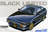 Aoshima 1/24 AE86 Sprinter Trueno GT-Apex Black Limited Kit