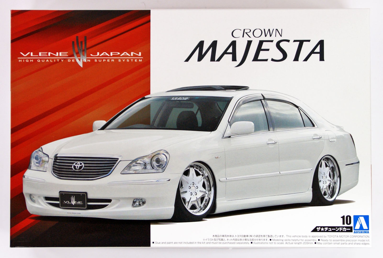 Aoshima 1/24 Crown UZS186 Majesta '04 Kit