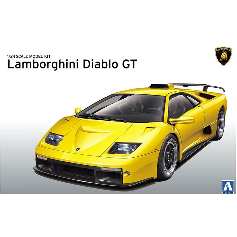 Aoshima 1/24 Lamborghini Diablo GT Kit