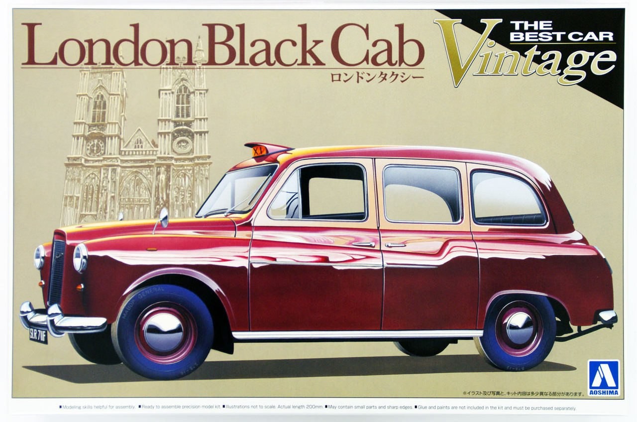 Aoshima 1/24 London Black Cab Kit