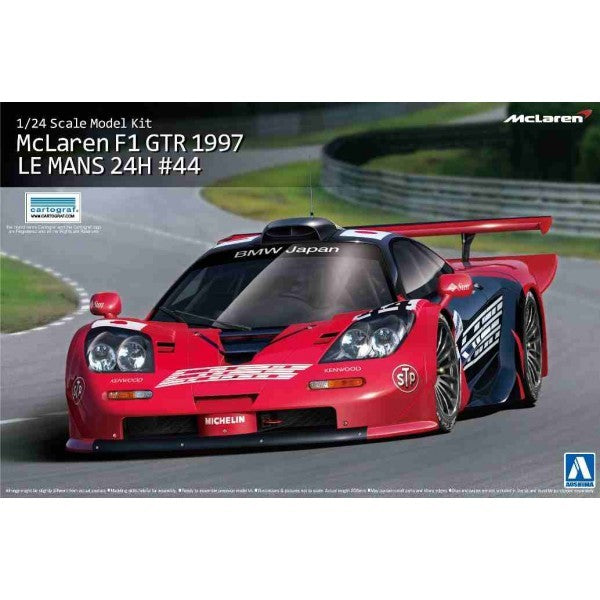 Aoshima 1/24 McLaren F1 GTR 1997 Le Mans 24H  No. 44 Kit