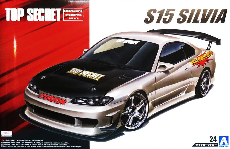 Aoshima 1/24 Top Secret S15 Silvia '99 Kit