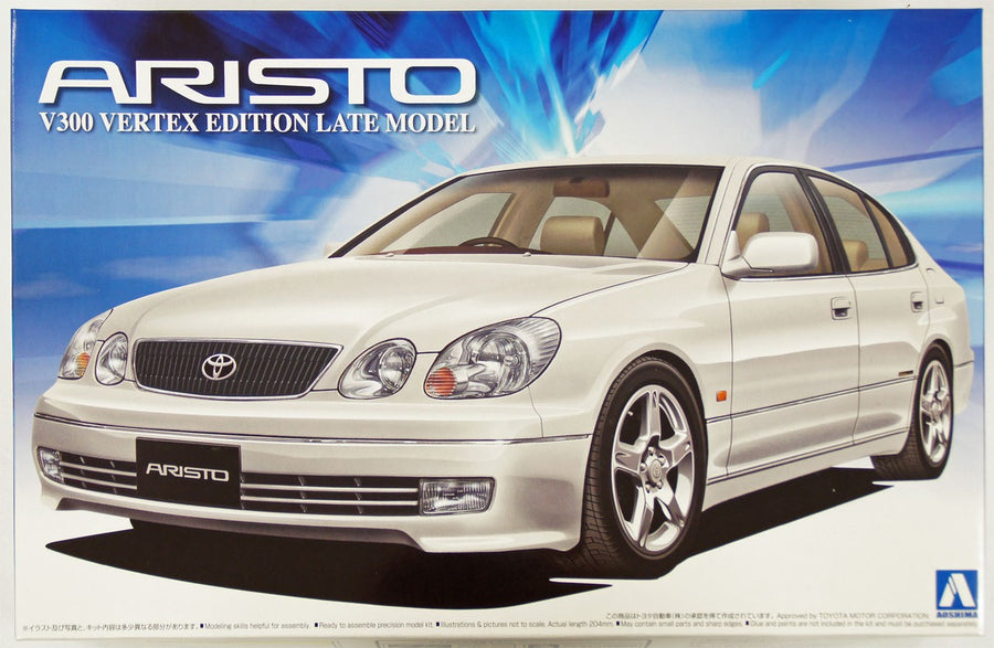 Aoshima 1/24 Toyota JZS161 Aristo V300 Vertex Edition Kit A001219