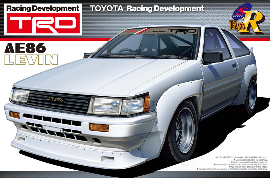 Aoshima 1/24 Trd AE86 Levin N2 (Toyota) Kit A000270