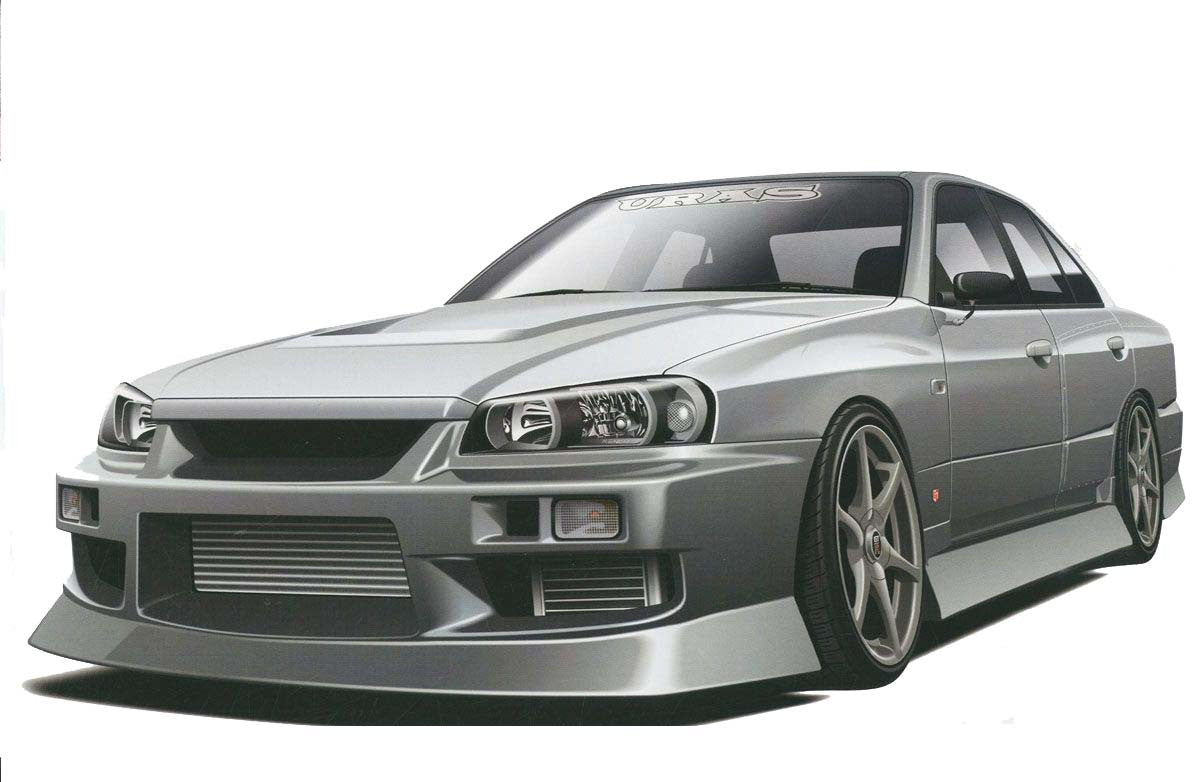Aoshima 1/24 Uras ER34 Skyline (Nissan) Kit A000020