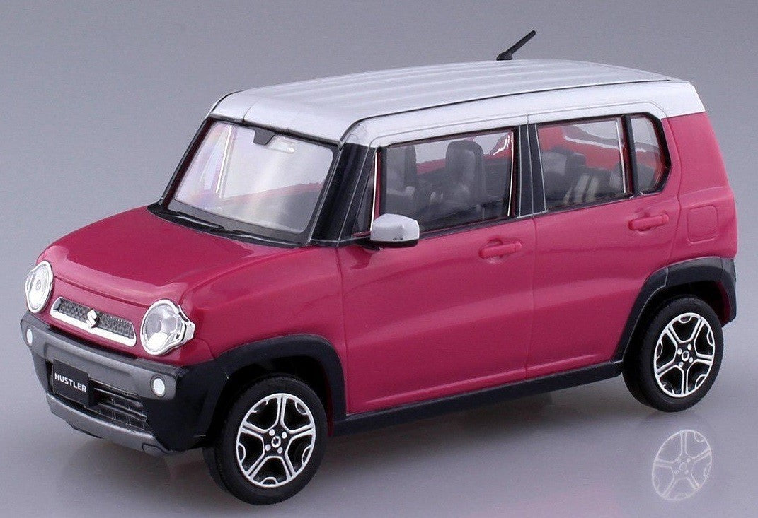 Aoshima 1/32 Suzuki Hustler (Candy Pink Metallic) Kit