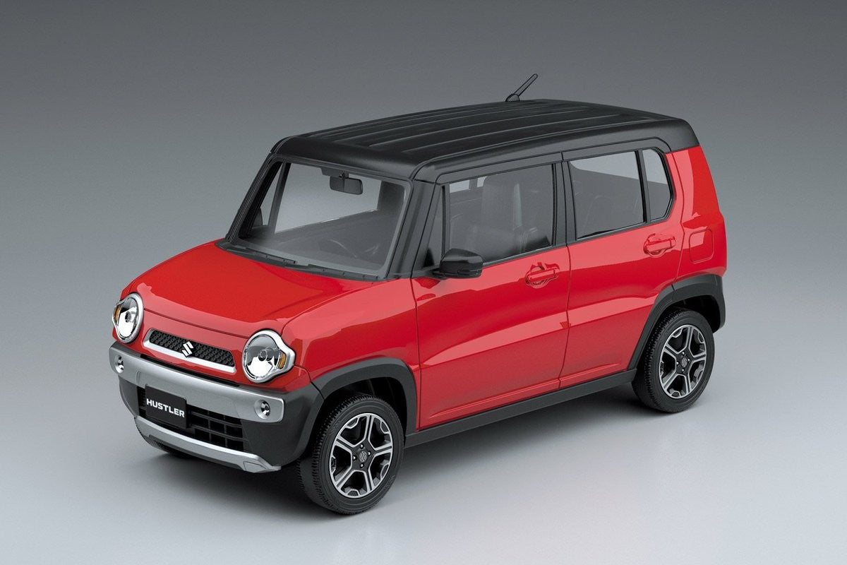 Aoshima 1/32 Suzuki Hustler (Phoenix Red Pearl) Kit