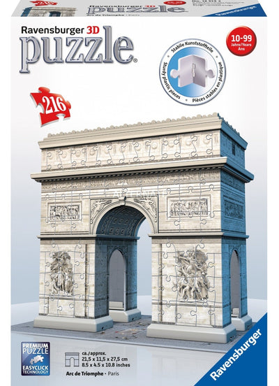 Arc de Triomphe Paris 216pcs 3D Puzzle