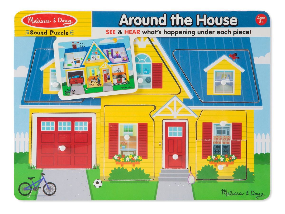 Around the House 8pcs Sound Puzzle