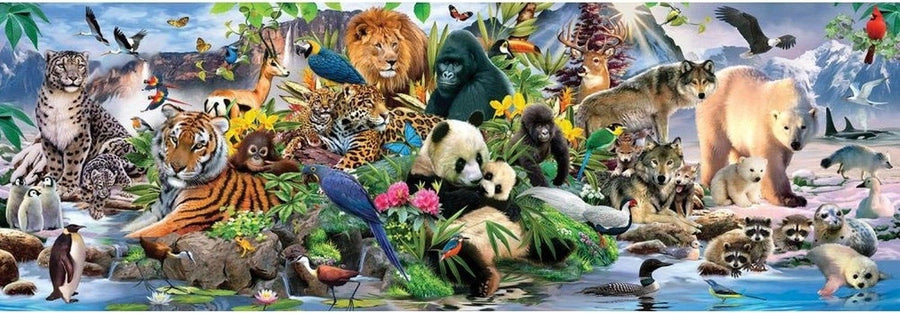 Around the World by Howard Robinson 500pc Puzzle