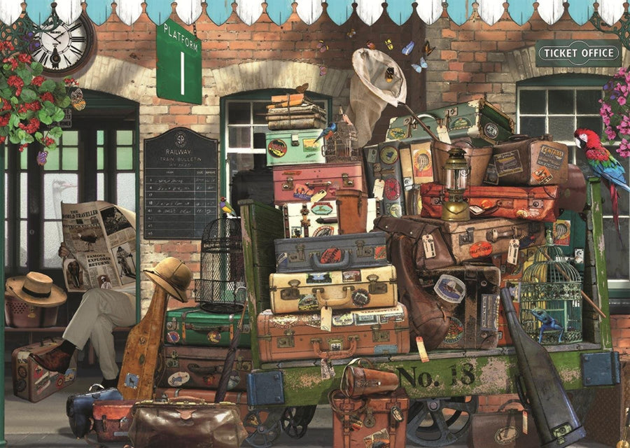 At The Station by Garry Walton 500pc Puzzle