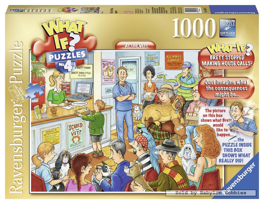 At the Vets by Geoff Tristram 1000pc Puzzle