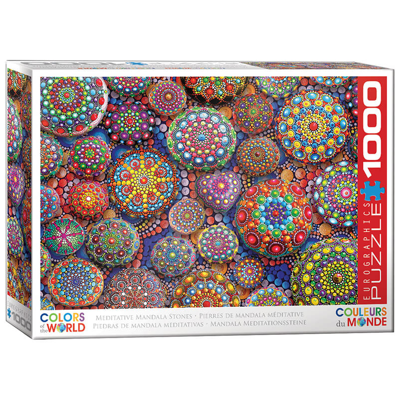 Meditative Mandala Stones 1000pc Puzzle