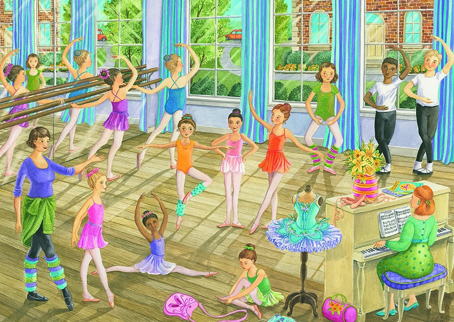 Ballet Lesson by Ingrid 35pcs Puzzle