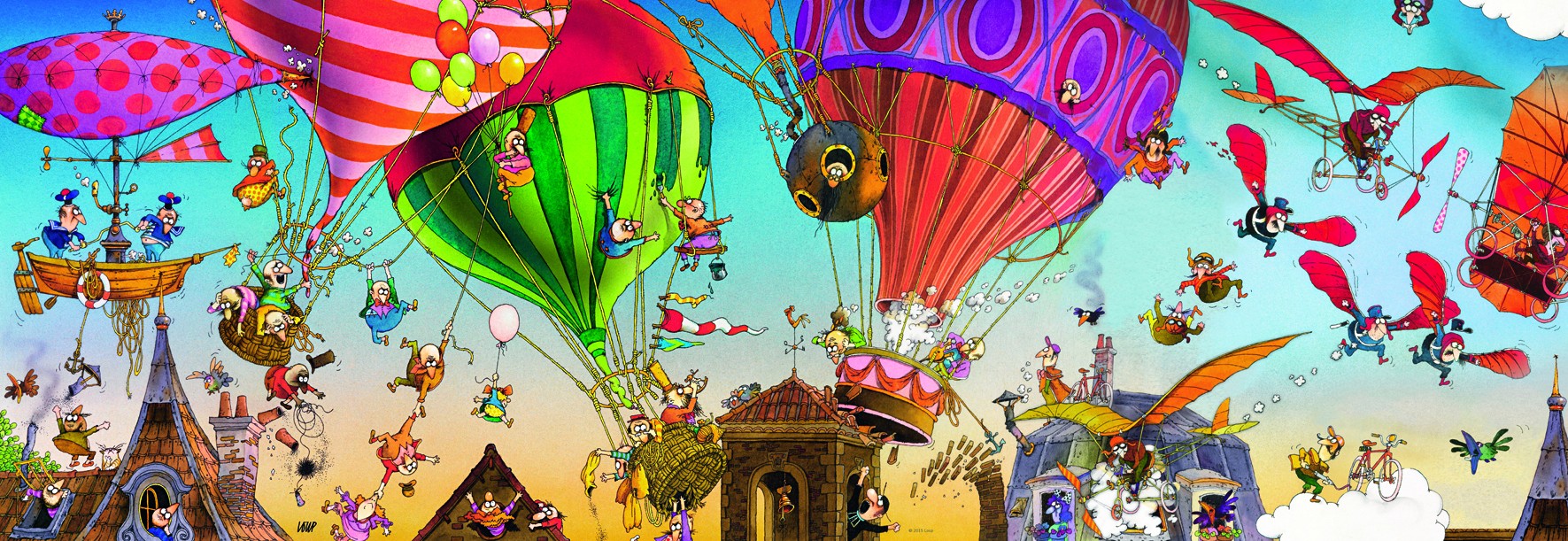 Ballooning by Jean Jacques Loup 1000pc Puzzle