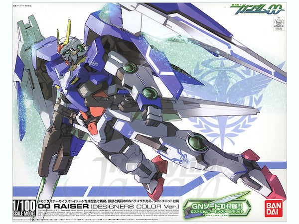 Bandai 1/100 Gundam 00 Raiser Designers Color Ver Kit