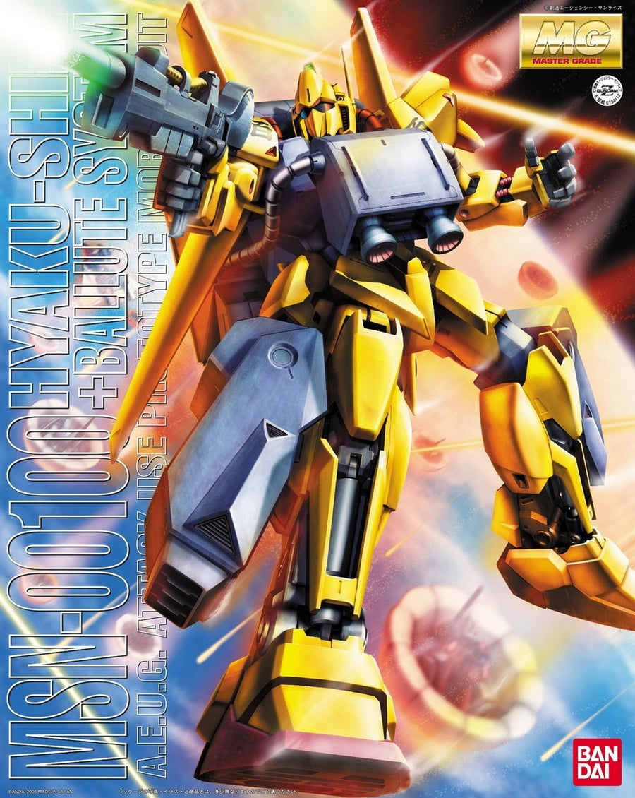 Bandai 1/100 MG MSN-00100 Hyaku-Shiki + Ballute System G0134112