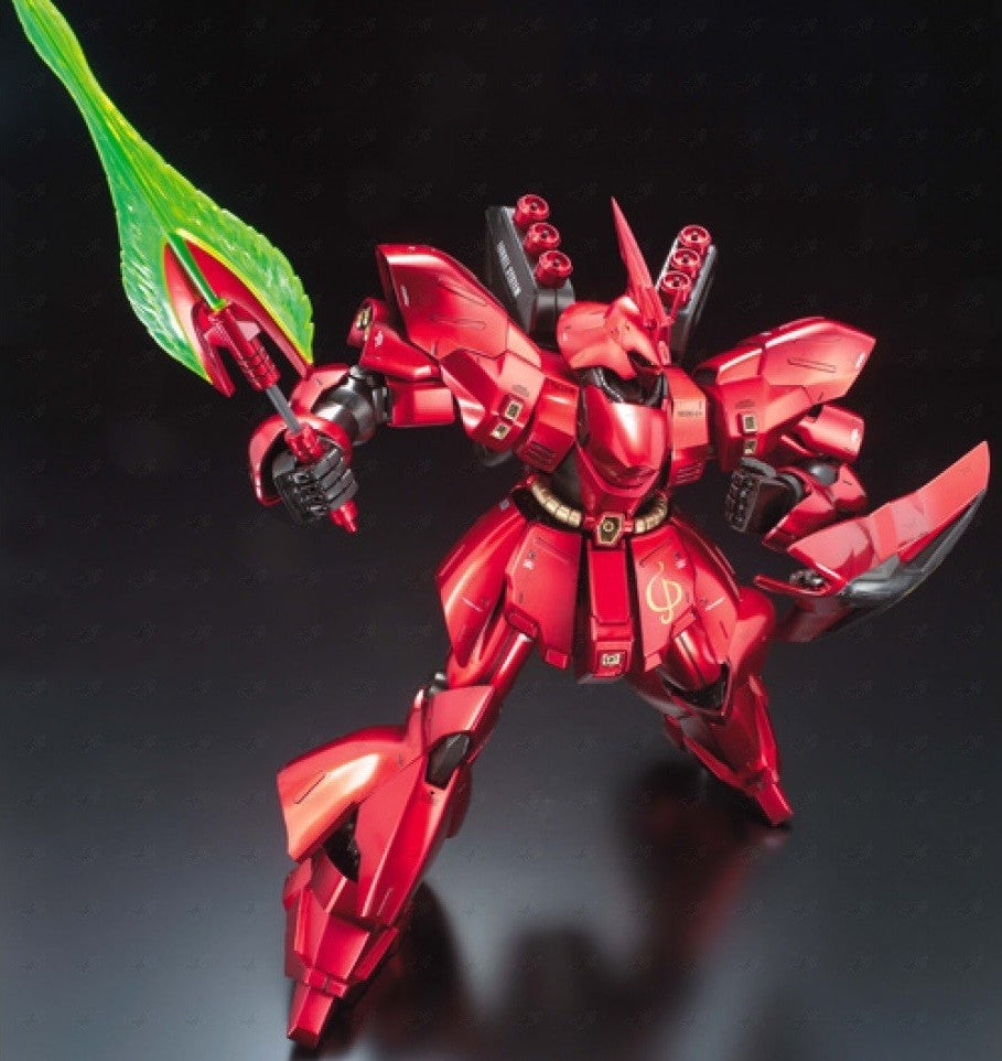Bandai 1/100 MG MSN-04 Sazabi Metallic Coating Version Kit
