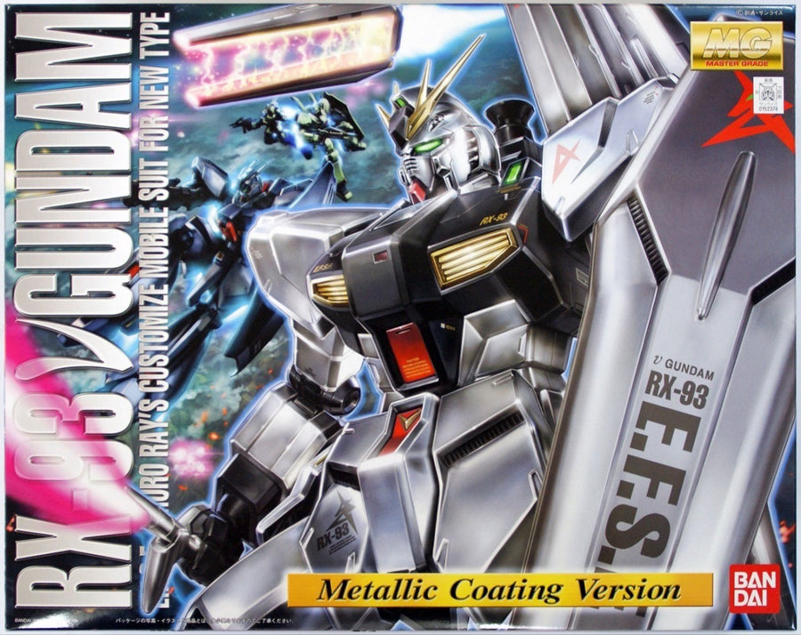 Bandai 1/100 MG RX-93 V Gundam Metallic Coating Version Kit
