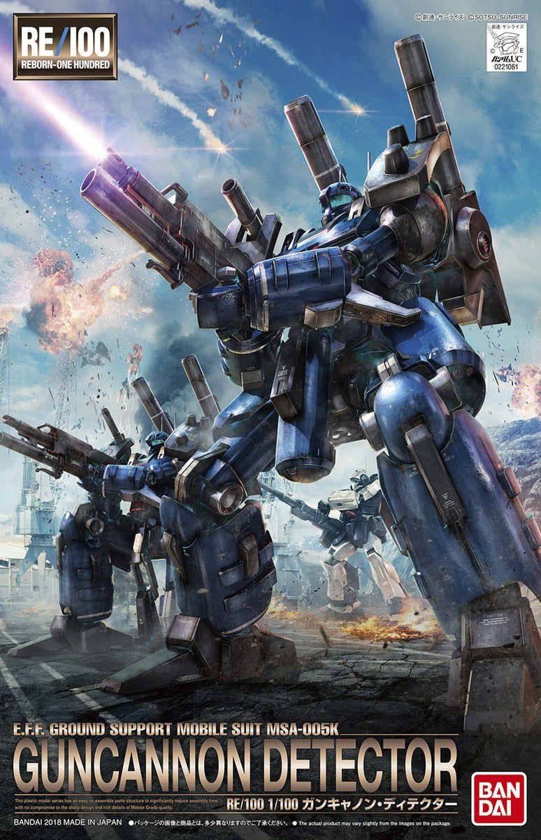 Bandai 1/100 RE/100 Guncannon Detector Kit
