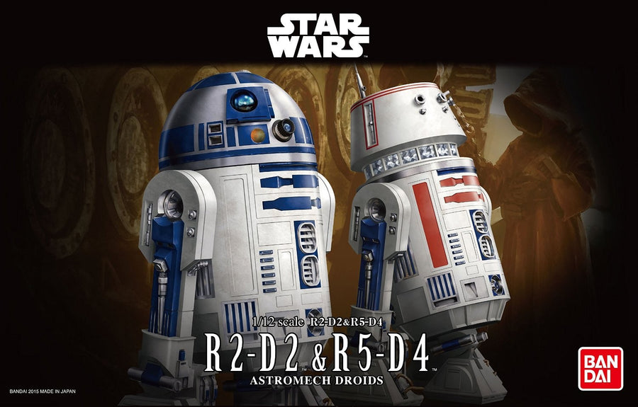 Bandai 1/12 Star Wars R2-D2 & R5-D4 Kit G0195963