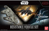 Bandai 1/144 & 1/350 Star Wars Resistance Vehicle Set Kit