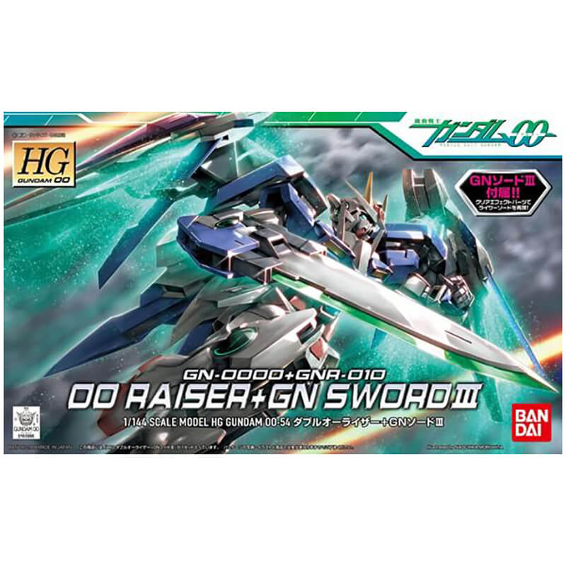 Bandai 1/144 HG 00 Raiser+GN Sword III Kit