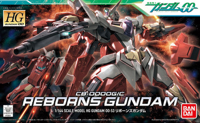 Bandai 1/144 HG CB-0000G/C Reborns Gundam Kit