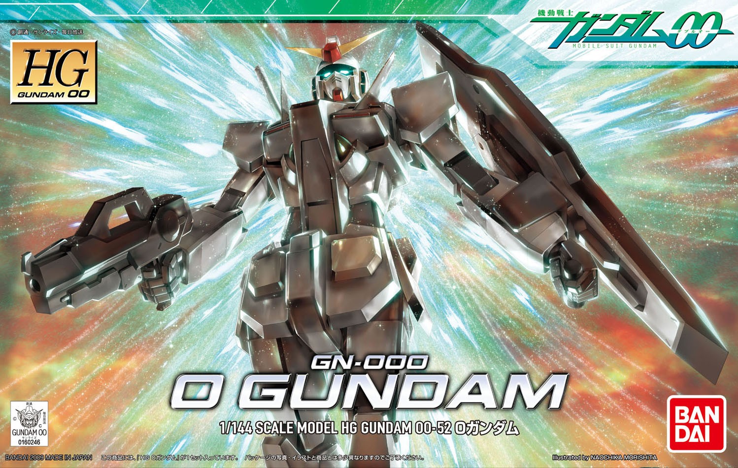 Bandai 1/144 HG GN-000 0 Gundam G0160246