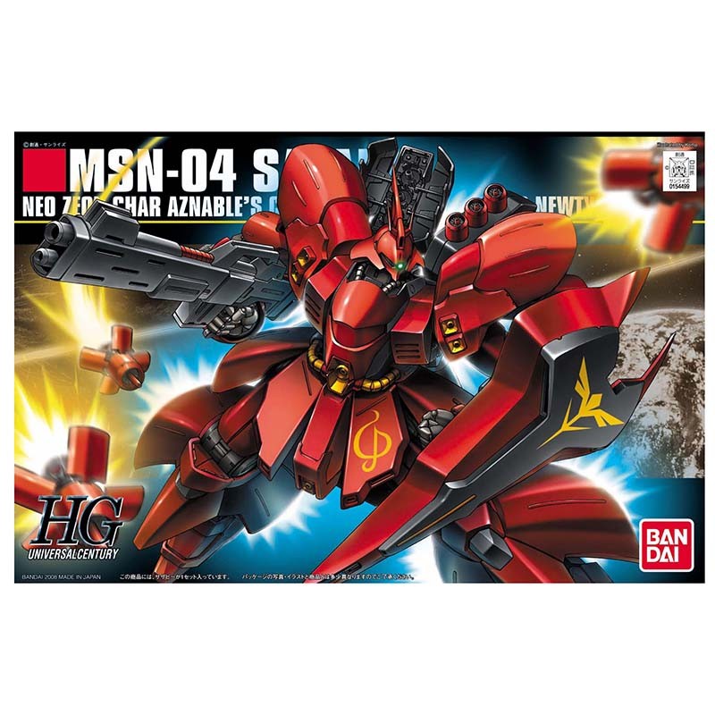 Bandai 1/144 HG MSN-04 Sazabi Kit