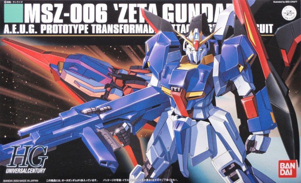 Bandai 1/144 HG MSZ-006 Zeta Gundam G0122241