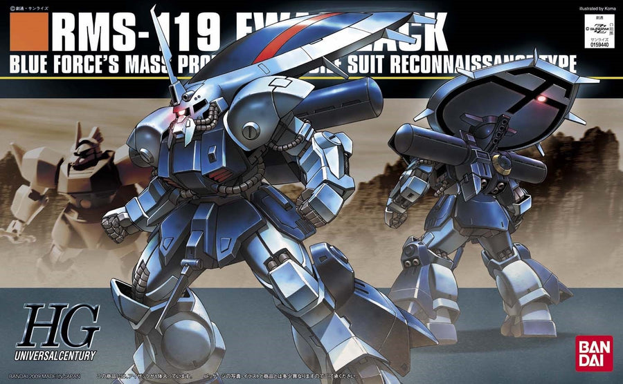 Bandai 1/144 HG RMS-119 EWAC Zack Kit