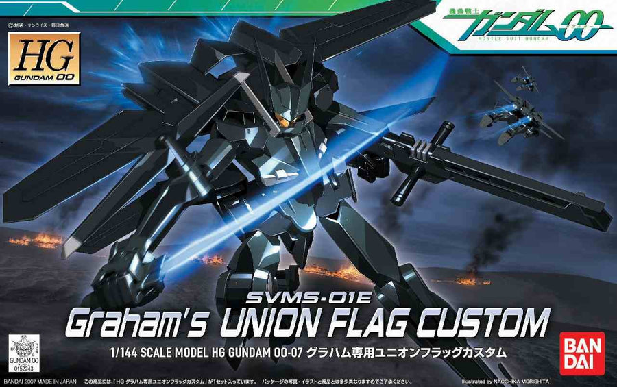 Bandai 1/144 HG SVMS-01E Graham's Union Flag Custom
