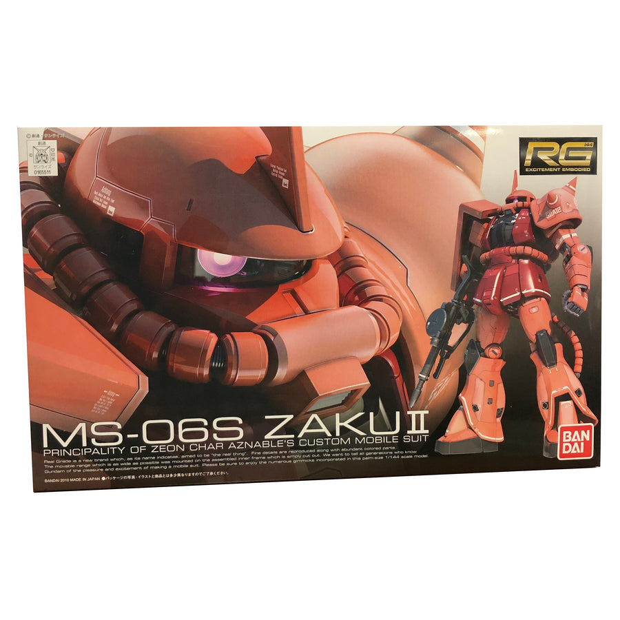 Bandai 1/144 RG MS-06S Zaku II Kit