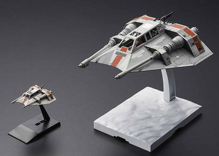 Bandai 1/48 & 1/144 Star Wars Snowspeeder Kits