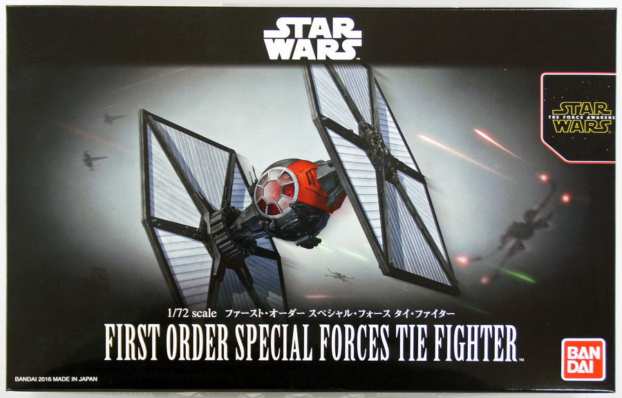 Bandai 1/72 Star Wars First Order Special Forces TIE Fighter Kit