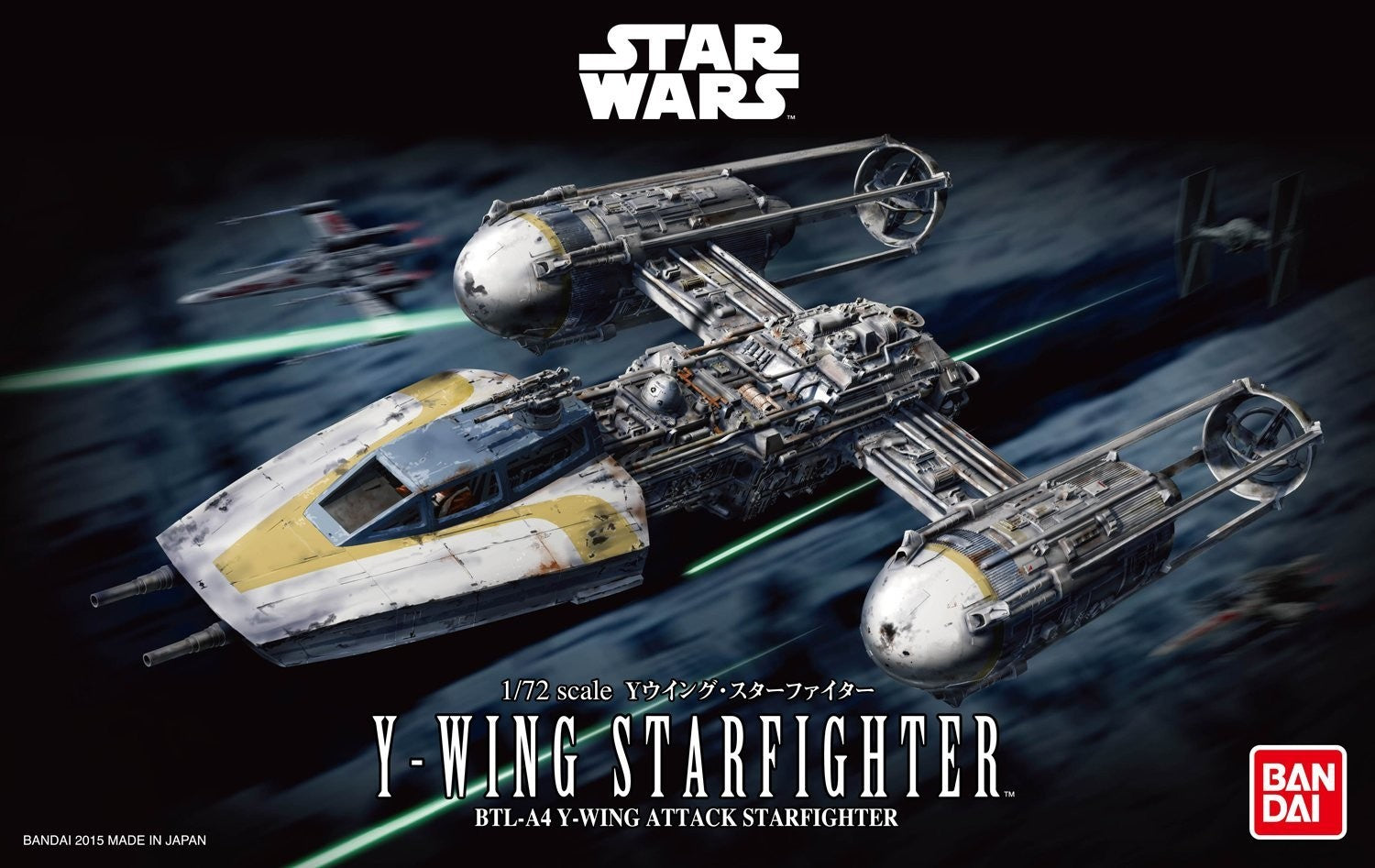 Bandai 1/72 Star Wars Y-Wing Starfighter Kit