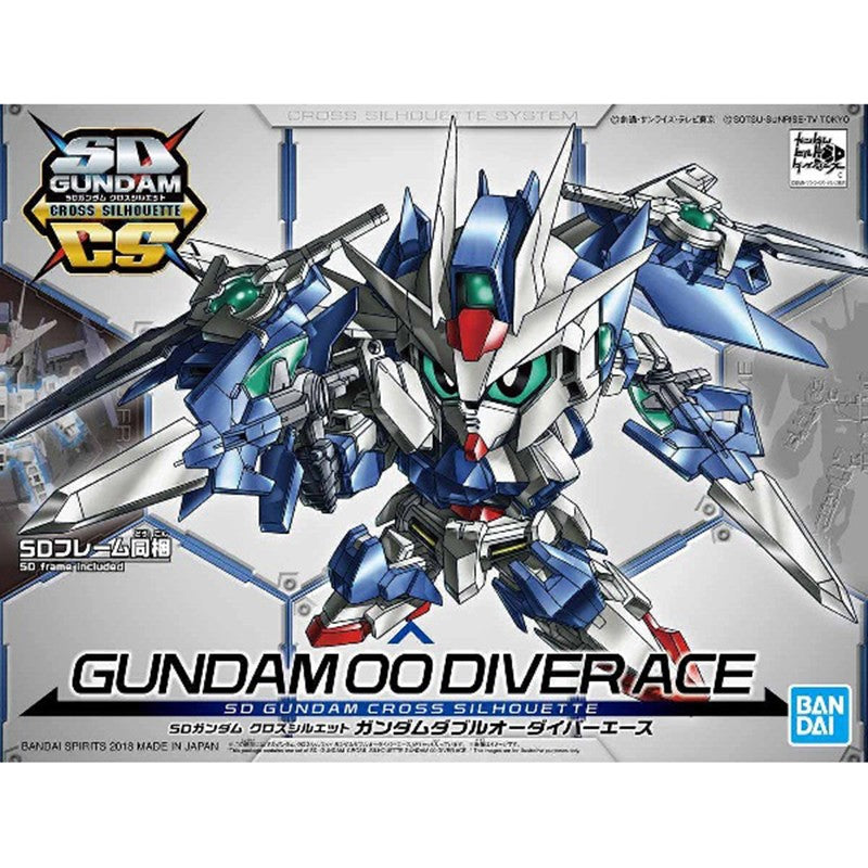 Bandai SD Gundam Cross Silhouette Gundam 00 Diver Ace Kit