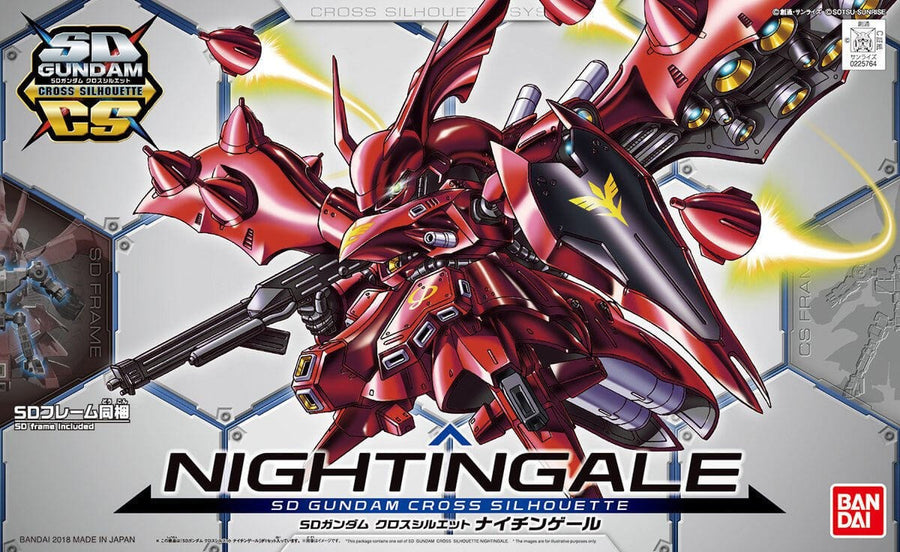 Bandai SD Gundam Cross Silhouette Nightingale Kit