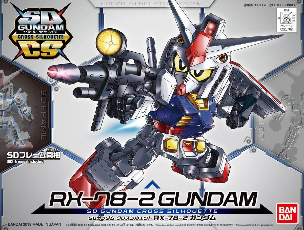 Bandai SD Gundam Cross Silhouette RX-78-2 Gundam Kit