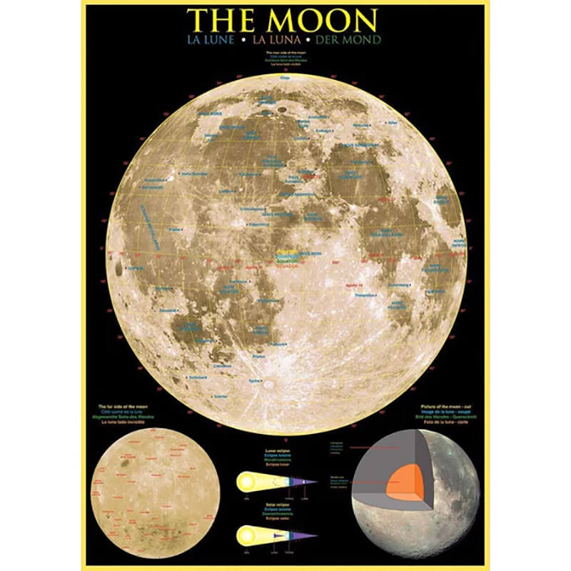 The Moon 1000pcs Puzzle