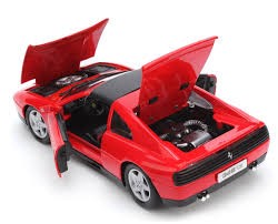 BBURAGO 1/18 Ferrari 348ts Red Diecast Model