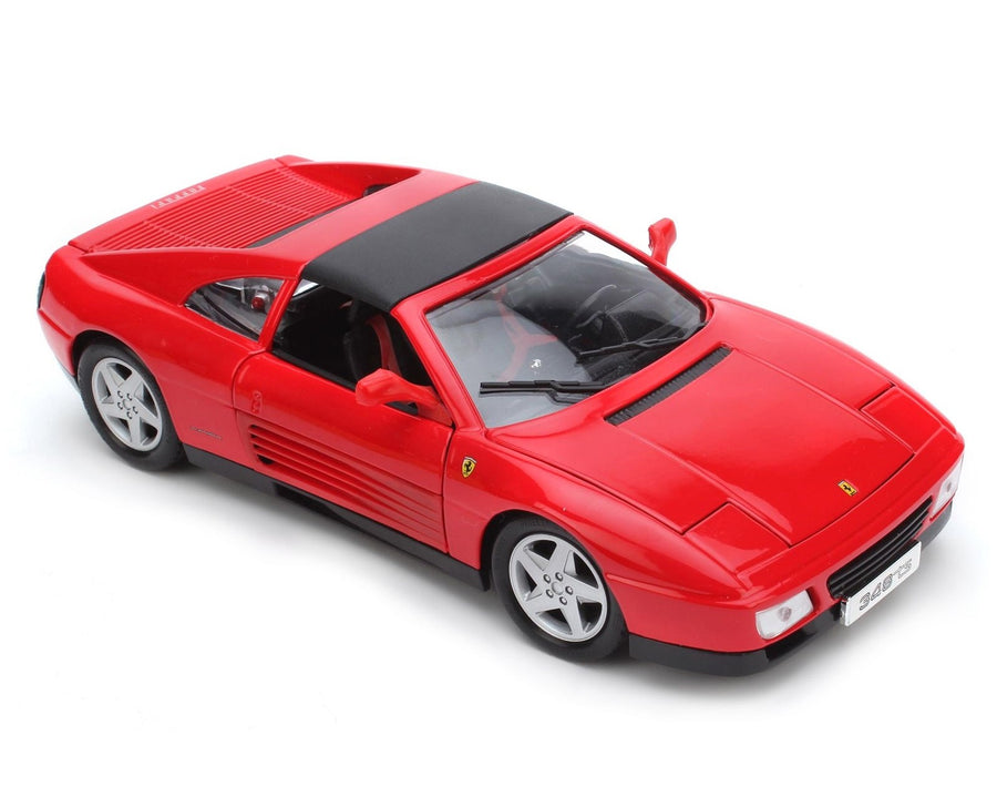 BBURAGO 1/18 Ferrari 348ts Red Diecast Model