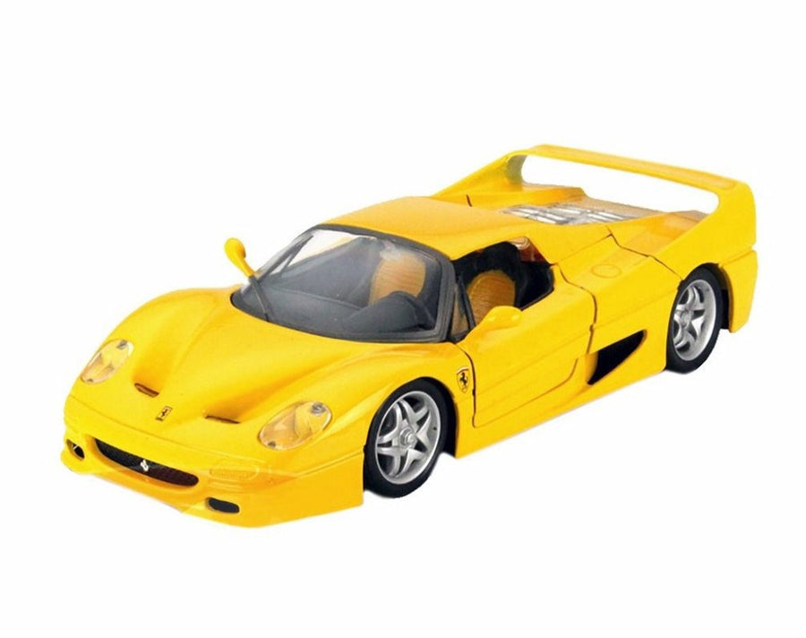 BBURAGO 1/18 Ferrari F50 Yellow Diecast Model