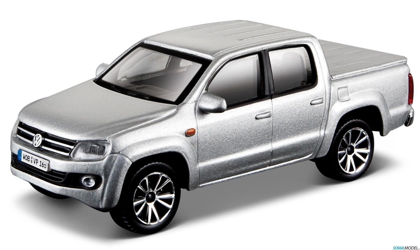 Bburago 1/43 VW Amarok 2011 (Silver)