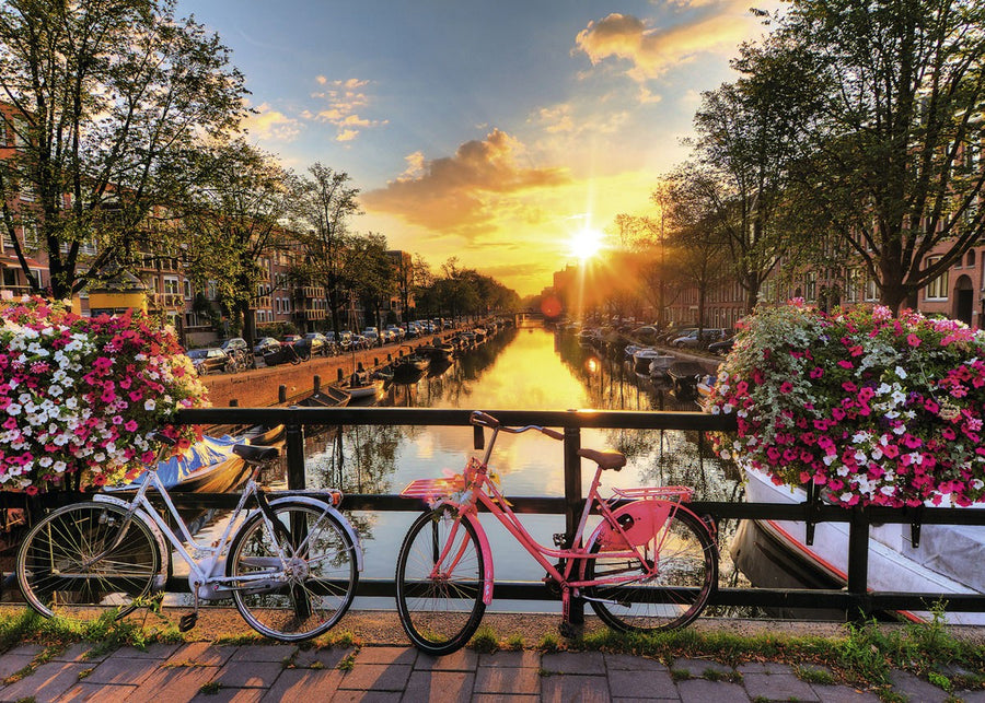 Bicycles in Amsterdam 1000pcs Puzzle