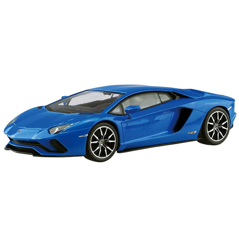 Aoshima 1/32 Lamborghini Aventador S Pearl Blue Snap Kit