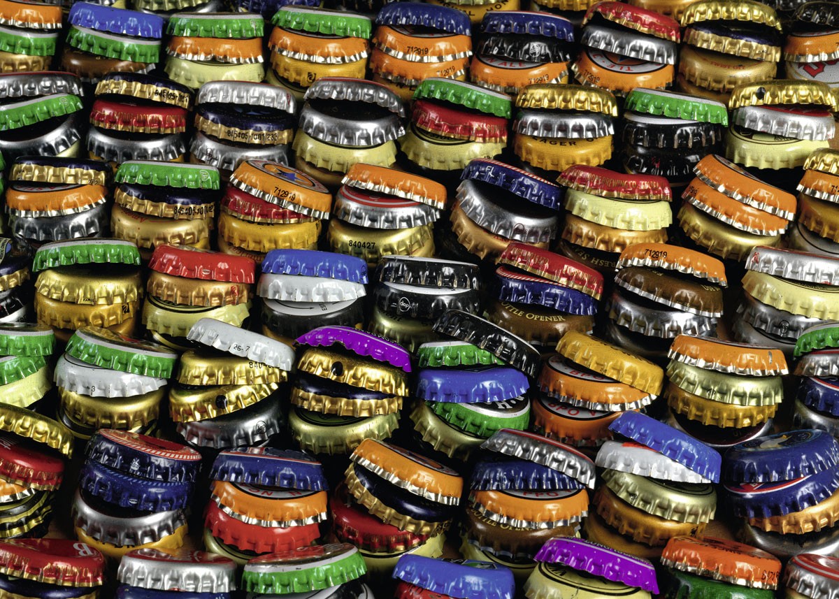 Bottlecap Hills 1000pcs Puzzle